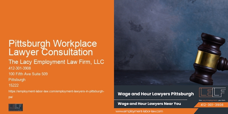 Best Discrimination Lawyer Pittsburgh Workplace Lawyer Consultation