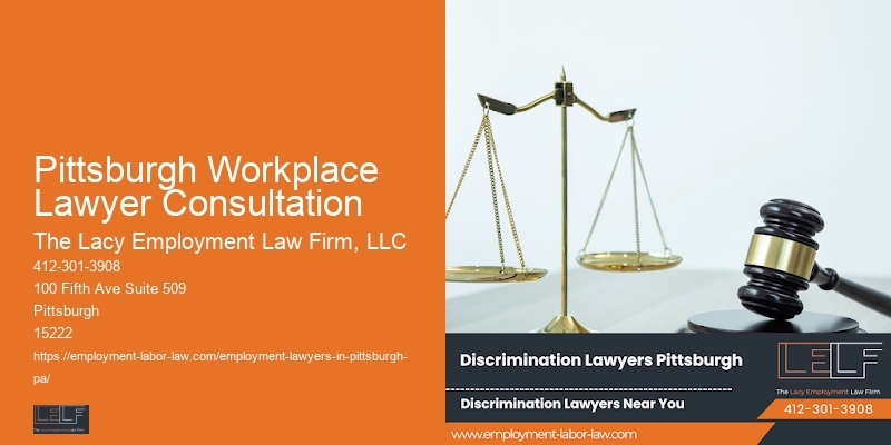 Wrongful Termination Lawyer Pittsburgh Workplace Lawyer Consultation Area