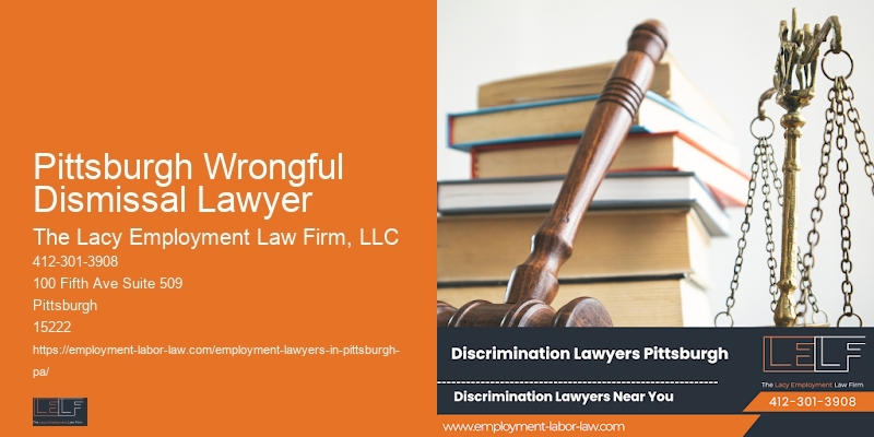 Pittsburgh Wrongful Dismissal Lawyer Minimum Wage Consultation