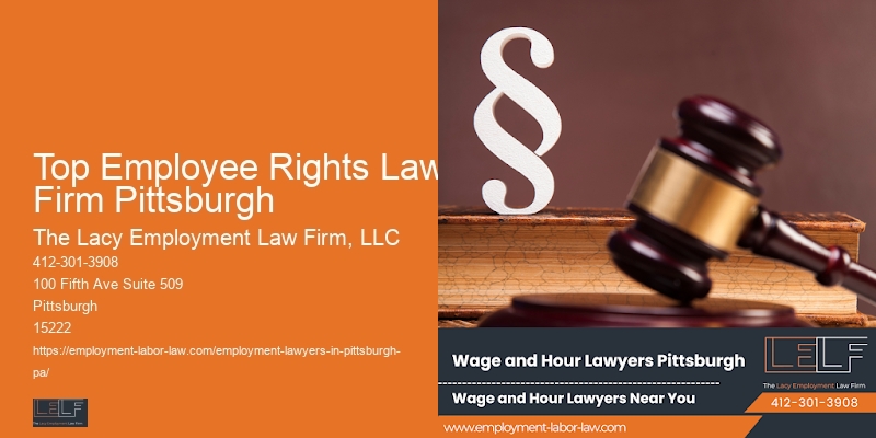Top Employee Rights Law Firm Pittsburgh
