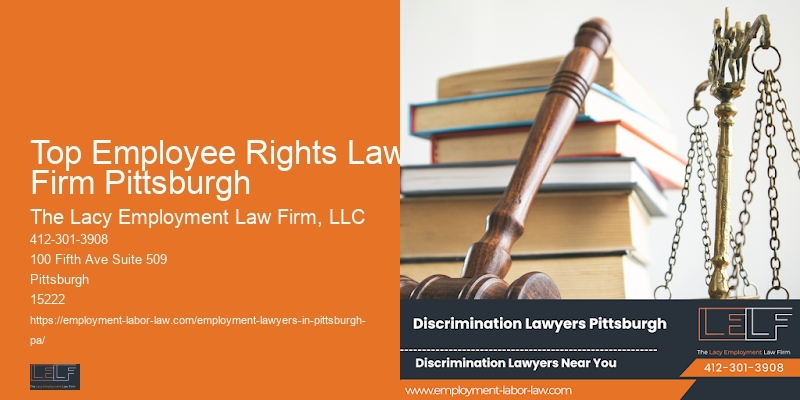 Top Employee Rights Law Firm Pittsburgh North Shore Labor Law Attorney