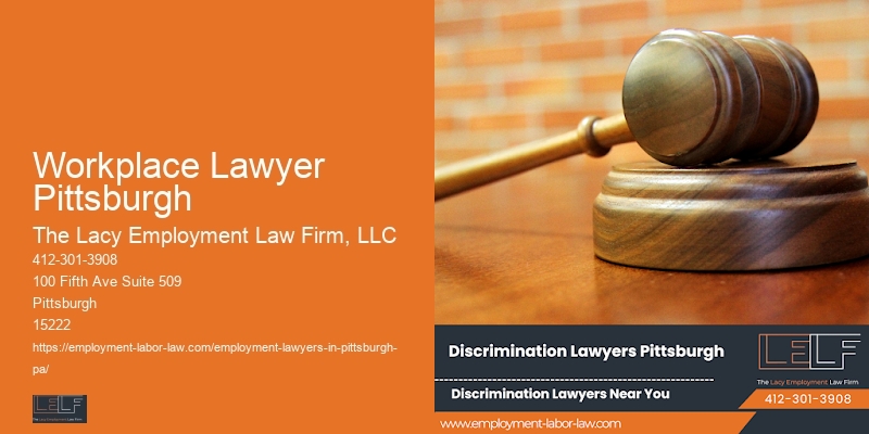 Workplace Attorney Consultation Workplace Lawyer Pittsburgh