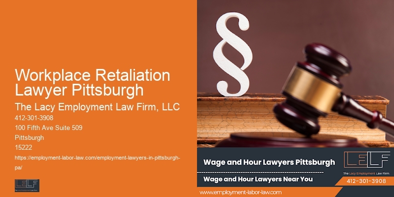 Workplace Retaliation Lawyer Pittsburgh