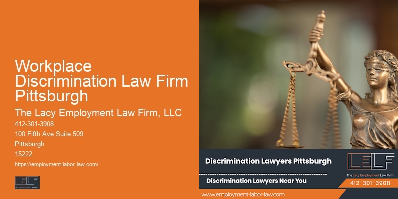 Workplace Discrimination Law Firm Pittsburgh