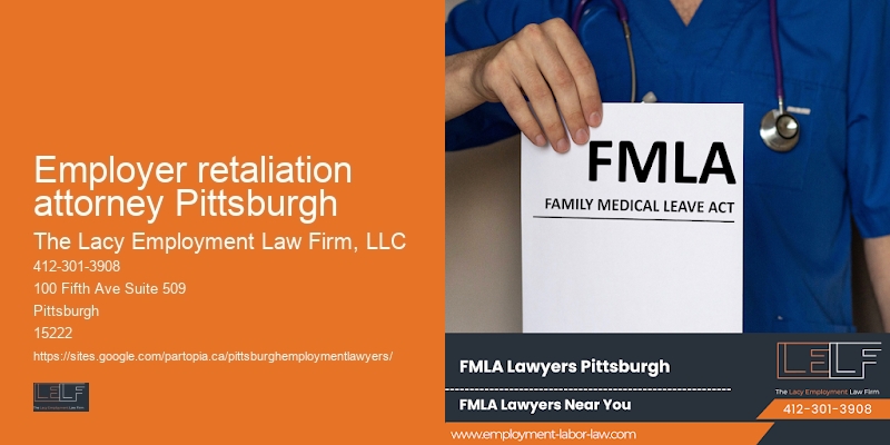 Employer retaliation attorney Pittsburgh