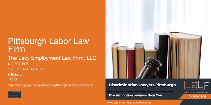 Pittsburgh Labor Law Firm
