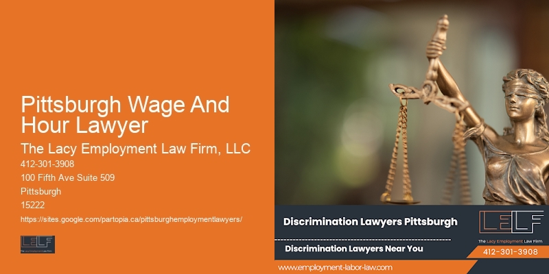 Pittsburgh Wage And Hour Lawyer