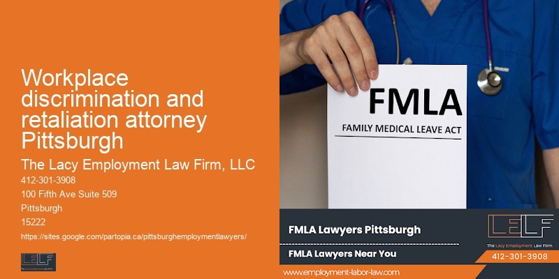 Workplace discrimination and retaliation attorney Pittsburgh