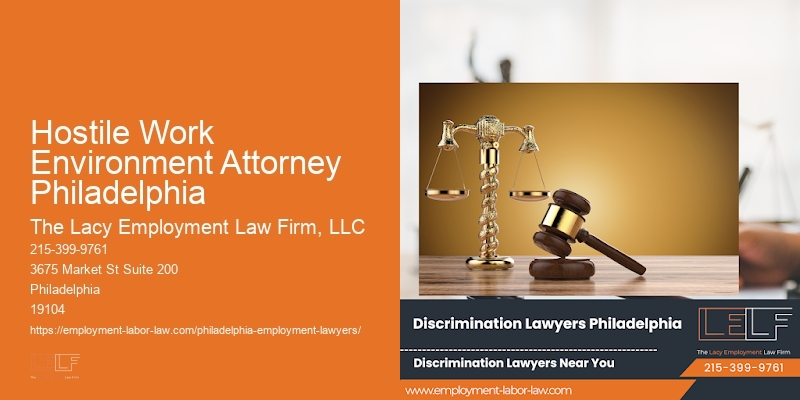 Hostile Work Environment Attorney Philadelphia