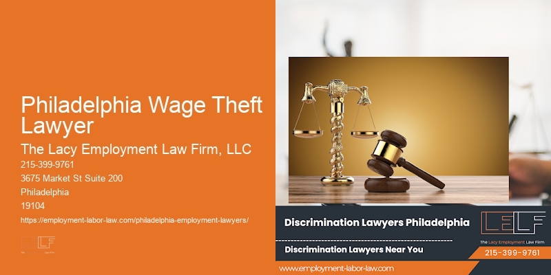 Philadelphia Wage Theft Lawyer