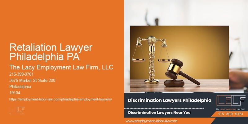 Retaliation Lawyer Philadelphia PA
