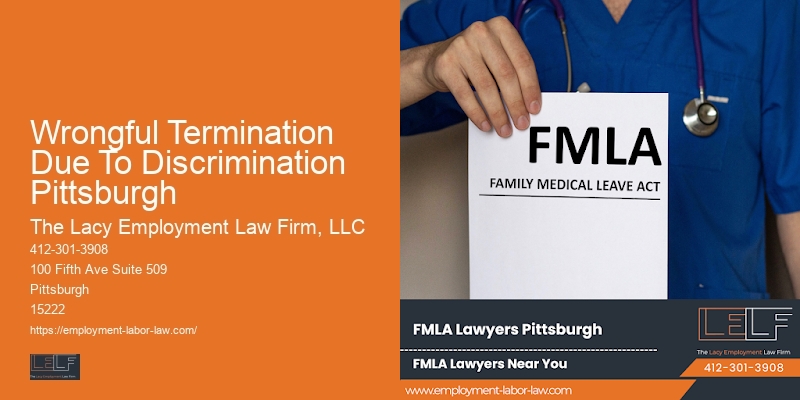 Wrongful Termination Due To Discrimination Pittsburgh