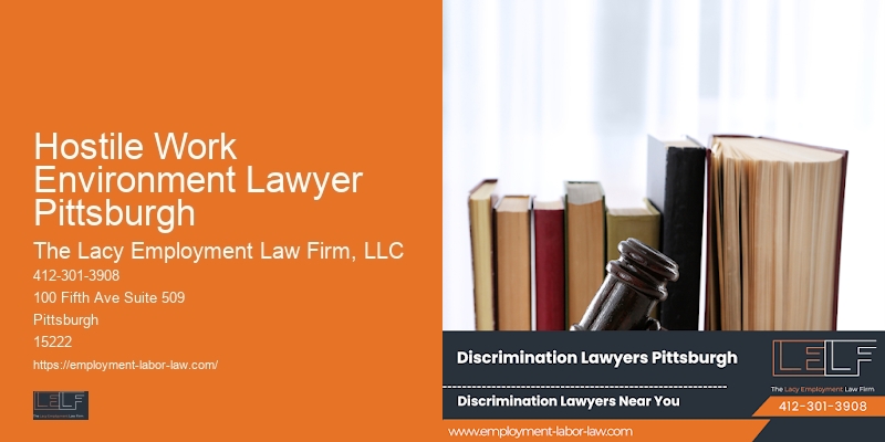 Hostile Work Environment Lawyer Pittsburgh