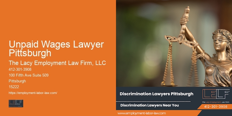 Unpaid Wages Lawyer Pittsburgh