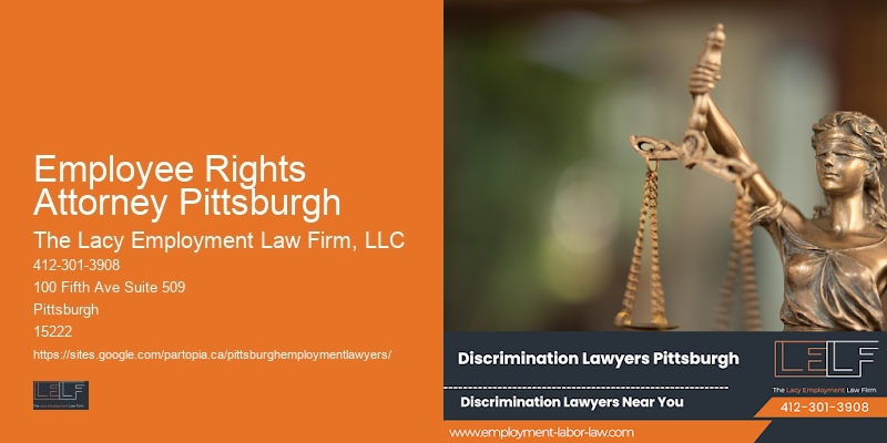 Employee Rights Attorney Pittsburgh