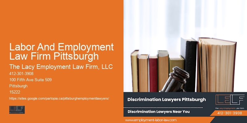 Labor And Employment Law Firm Pittsburgh