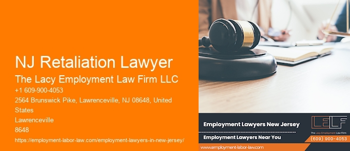 NJ Retaliation Lawyer