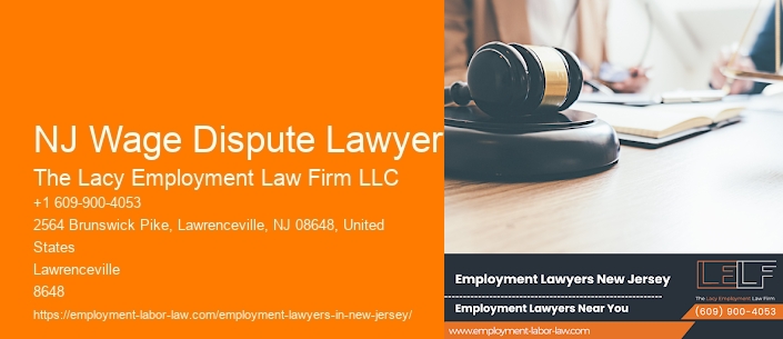 NJ Wage Dispute Lawyer
