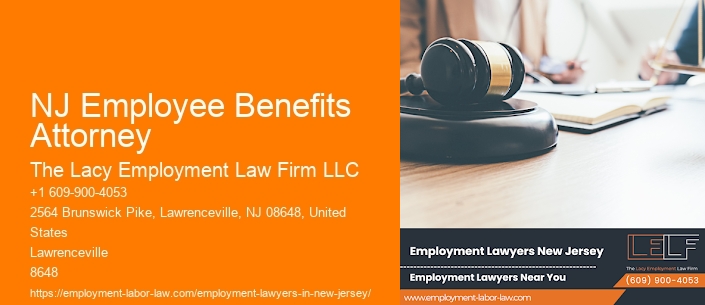 NJ Employee Benefits Attorney
