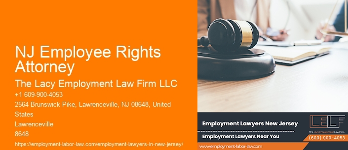 NJ Employee Rights Attorney