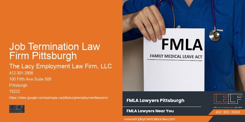 Job Termination Law Firm Pittsburgh