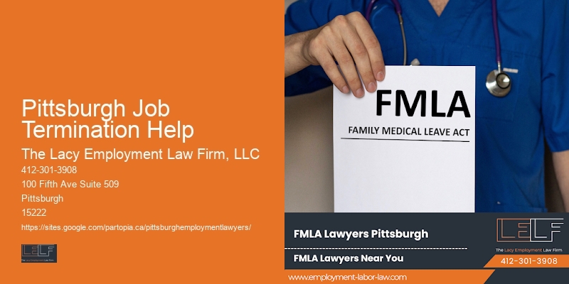 Pittsburgh Job Termination Help