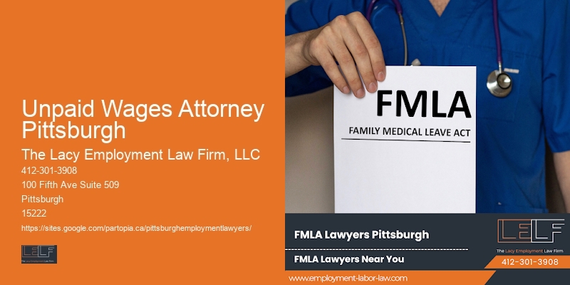 Unpaid Wages Attorney Pittsburgh