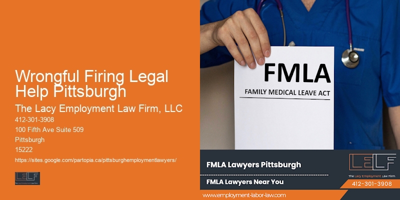 Wrongful Firing Legal Help Pittsburgh