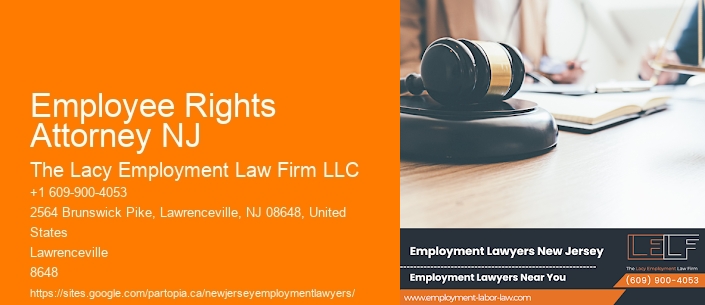 Employee Rights Attorney NJ