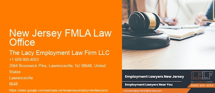 New Jersey FMLA Law Office