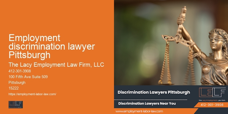 Employment discrimination lawyer Pittsburgh