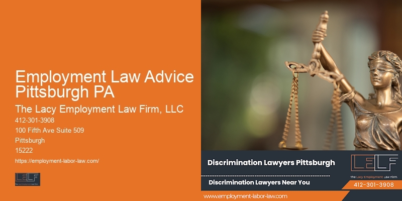 Employment Law Advice Pittsburgh PA