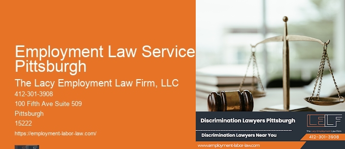 Employment Law Services Pittsburgh
