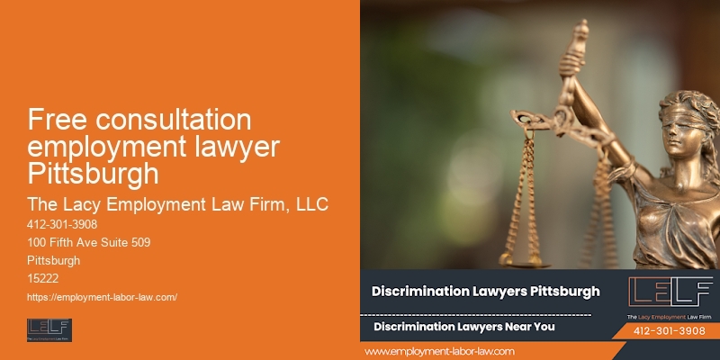 Free consultation employment lawyer Pittsburgh