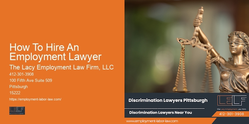 How To Hire An Employment Lawyer