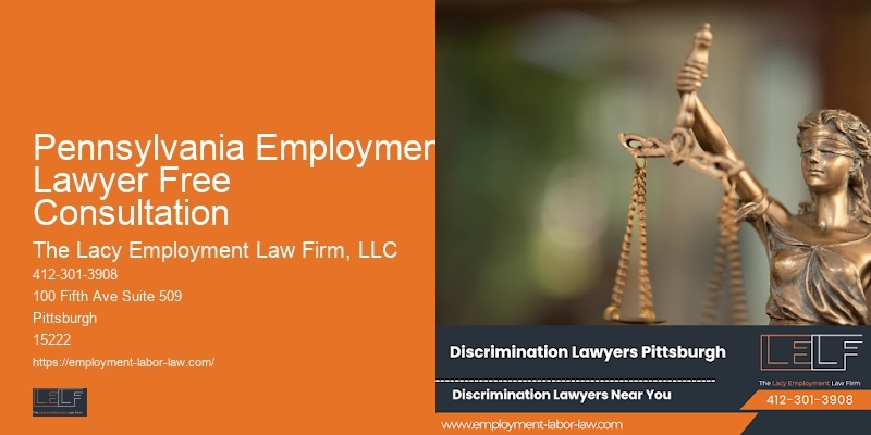 Pennsylvania Employment Lawyer Free Consultation