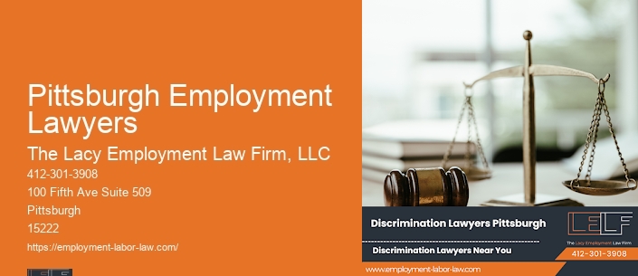 Pittsburgh Employment Lawyers