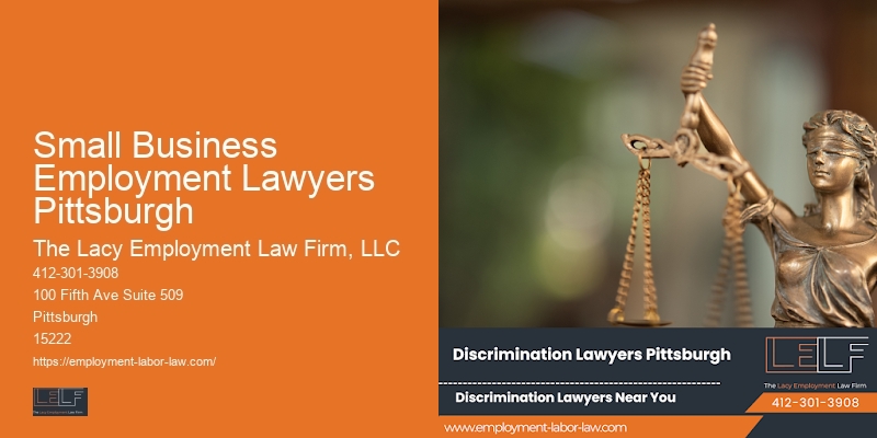 Small Business Employment Lawyers Pittsburgh