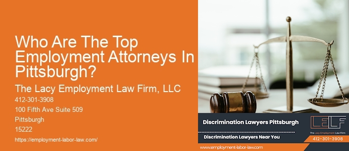 Who Are The Top Employment Attorneys In Pittsburgh?