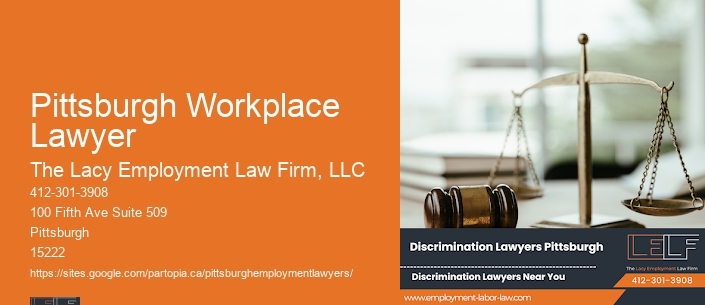 Pittsburgh Workplace Lawyer