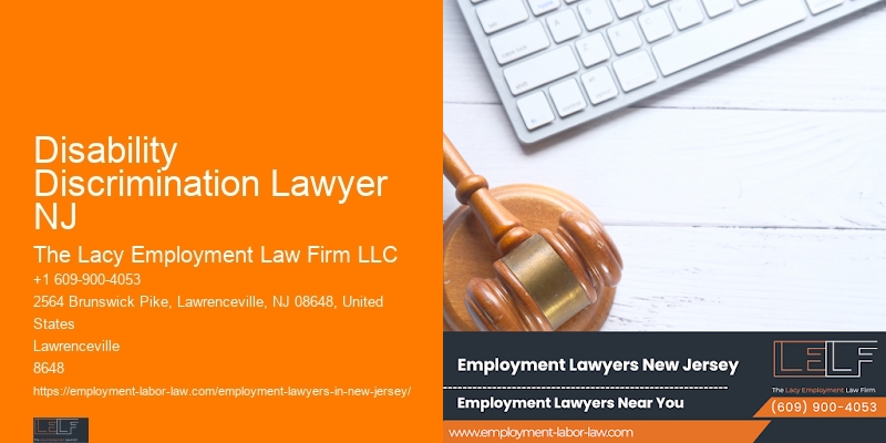 Disability Discrimination Lawyer NJ