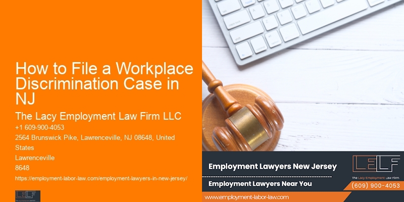 How to File a Workplace Discrimination Case in NJ