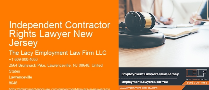 Independent Contractor Rights Lawyer New Jersey