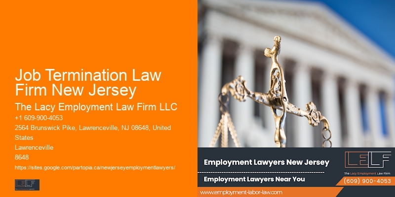 Job Termination Law Firm New Jersey