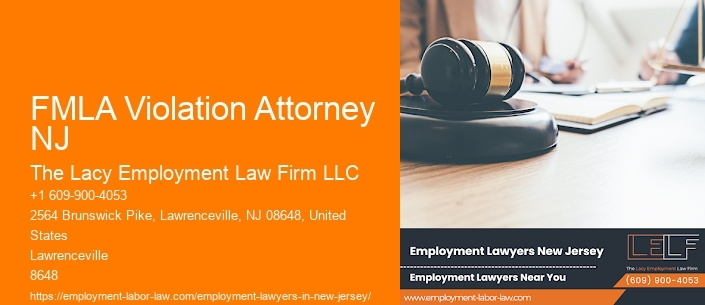 FMLA Violation Attorney NJ