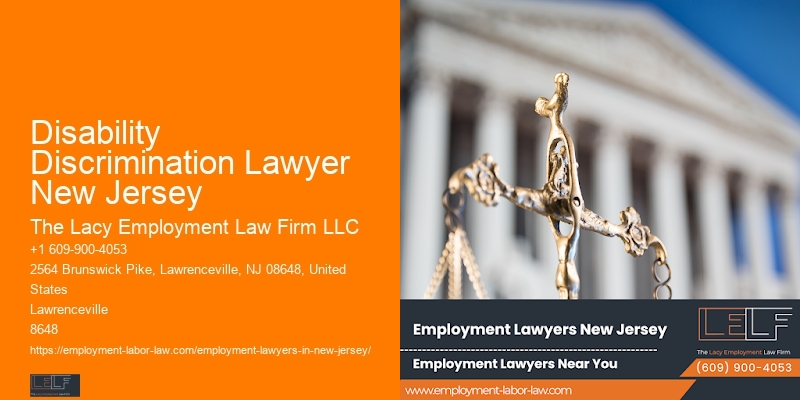 Disability Discrimination Lawyer New Jersey