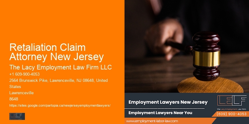 Retaliation Claim Attorney New Jersey