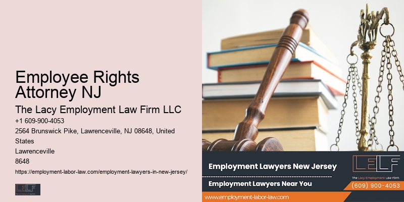 Employment Law Firms In New Jersery