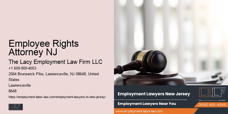 Employment Legal Advice New Jersery