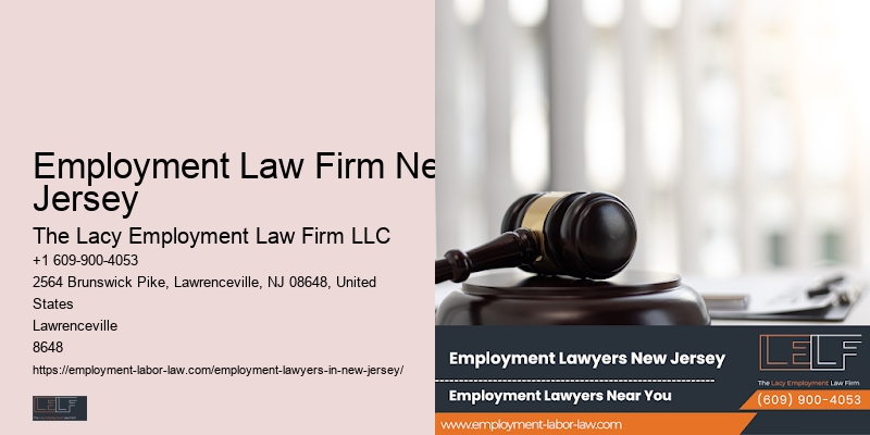 Employment Law Firm New Jersey Workplace Attorney